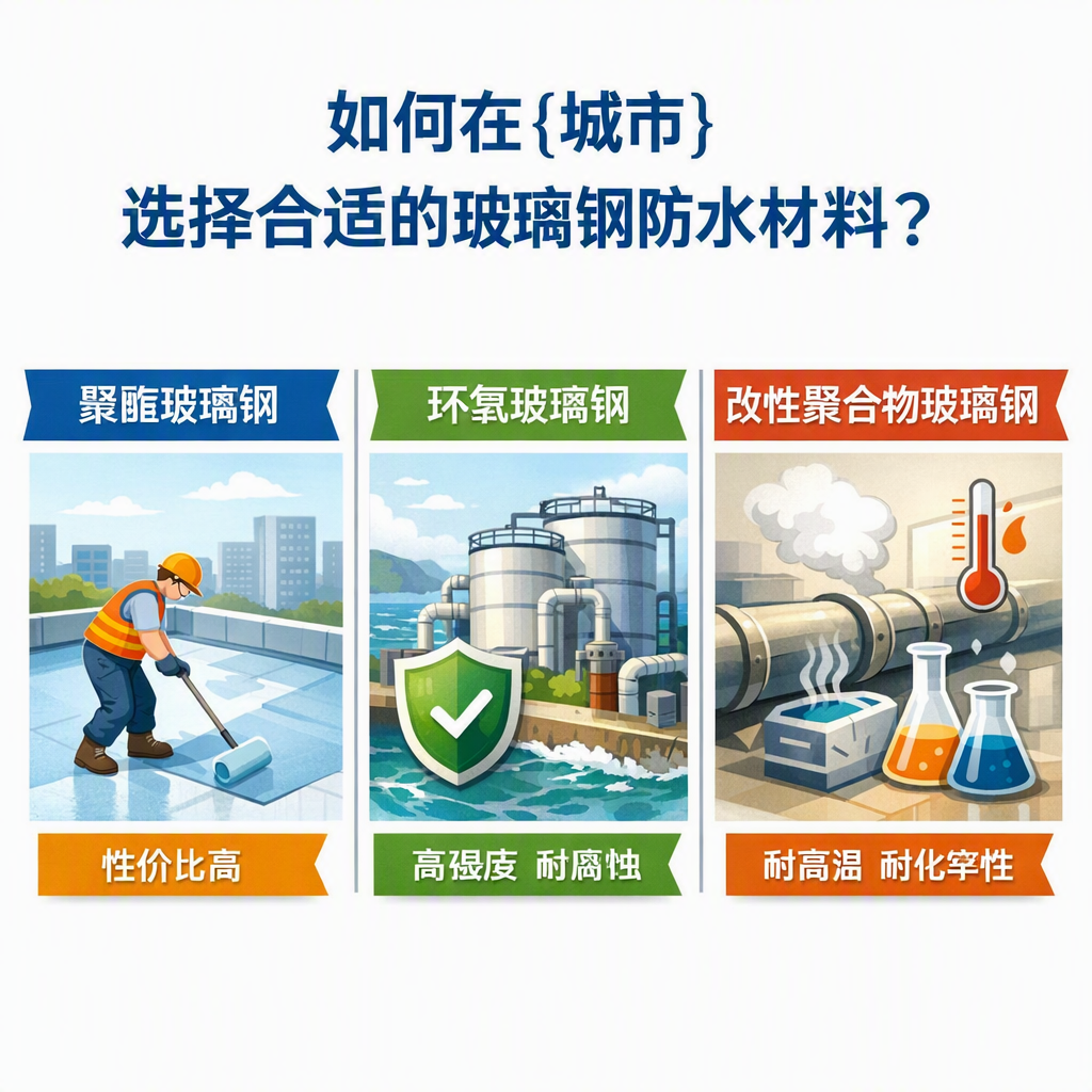 如何在厦门选择合适的玻璃钢防水材料?