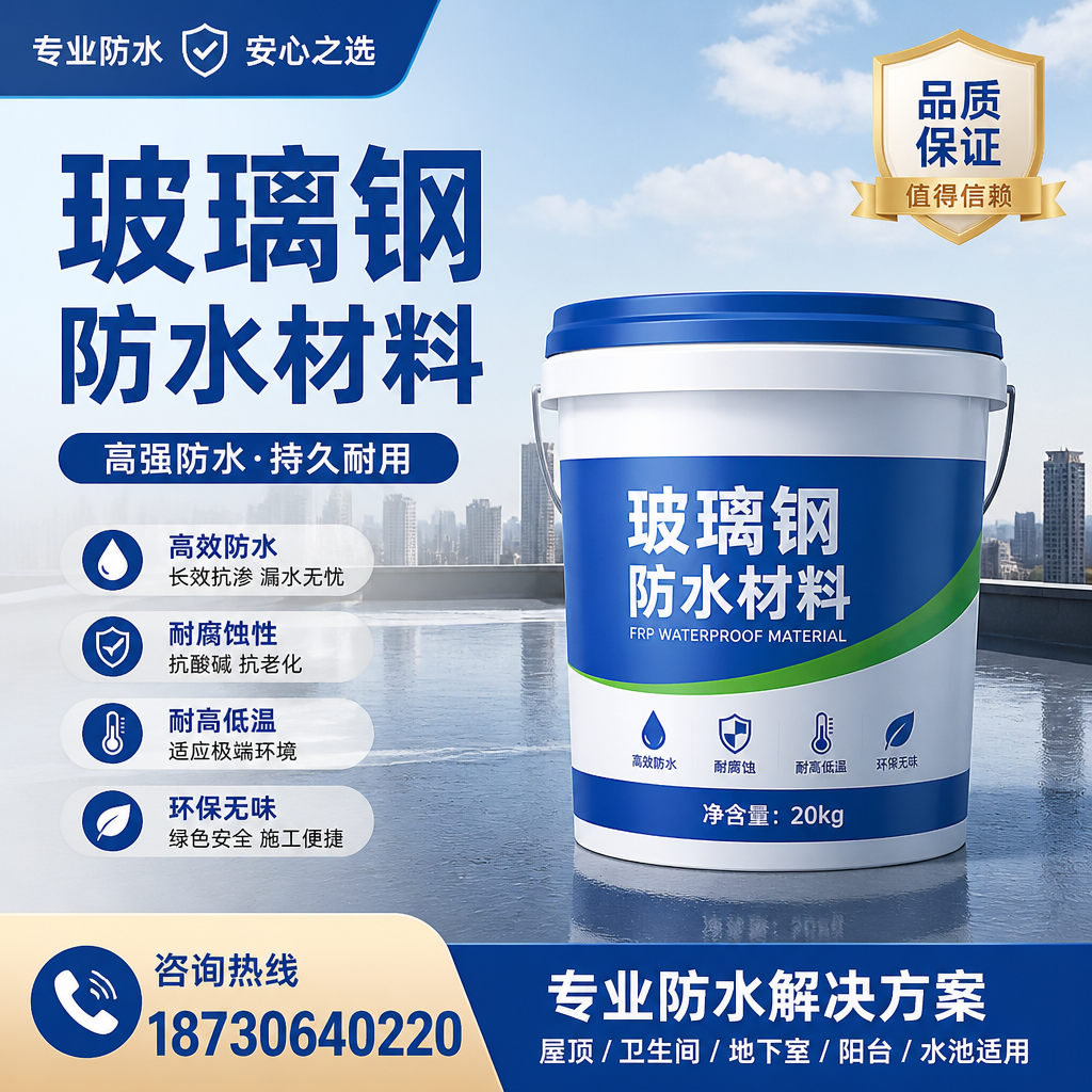 了解玻璃钢防水材料的市场趋势,厦门 企业不可不知